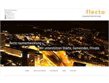 Tablet Screenshot of flecto.ch